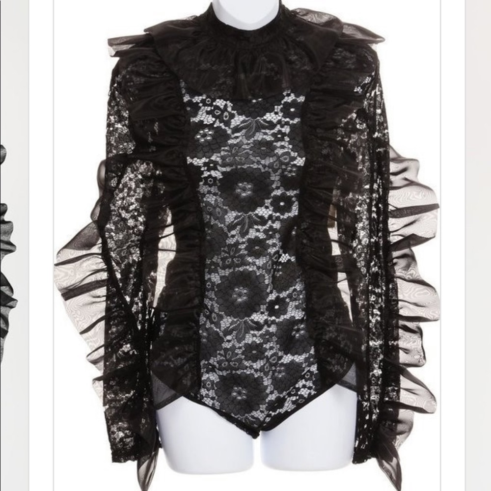 Plus size Beyoncé inspired Lace Bodysuit